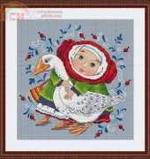 Merejka K-12 Girl with Goose
