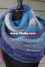 Mad Ball Shawl by Victoria Myers