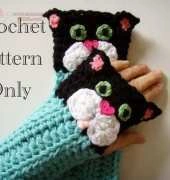 Pretty things 55 - Lisa Casillas - Kitty Cat Fingerless Gloves