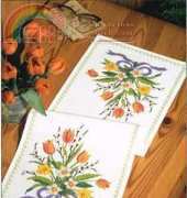 Ateljé Margaretha AMA (Almedahls) 1458 Spring tablerunner