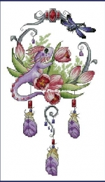 Dreamcatcher With Spring Dragon by Svetlana Sichkar XSD
