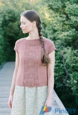 Imogen Tee by Carrie Bostick Hoge/ Quince & Co.