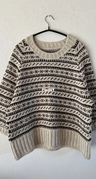 Mrs Clausen Sweater by Lone Kjeldsen - Russian