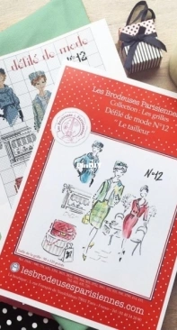 Les Brodeuses Parisiennes LBP - Collection: Les Grilles - Defile de mode 12 - Le Tailleur
