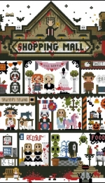 The Witchy Stitcher - Chopping Mall Stitchalong PCS + XSD