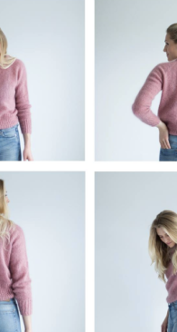 Eben Genser/Ebony Sweater by Catharina Ilstad - HipKnitShop - Norwegian