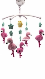 Knufl - Rosanne Briggeman - Baby Mobile Flamingos