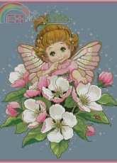 Cross stitch design Rinna - Crocus Fairy xsd + pcs