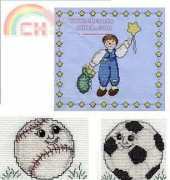 Kreinik Leaflets - Starcatcher, Baseball, Happy Football & Soccer Ball