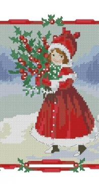 Sweet Christmas Charm by Flora White from The World of Cross Stitching 90
