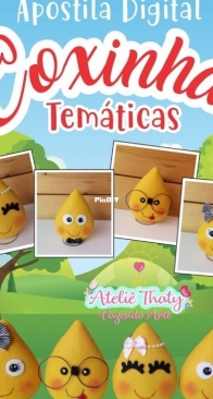 Ateliê Thaty fazendo Arte - Thatyane Santos - Coxinhas Tematicas - Portuguese