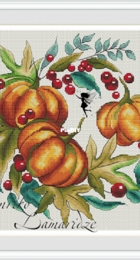 Pumpkin Circle by Tamriko Lamaridze
