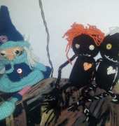 my witch and dolls