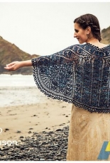 Cassian Shawl/Wrap by Corrina Ferguson/PicnicKnits
