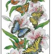 Wings and Petal from Вышитые картины Embroidered Pictures 7 2013 XSD