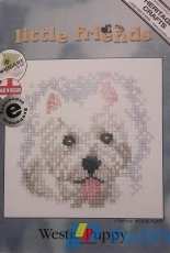 Heritage Crafts LFWP1031 Little Friends - Westie Puppy