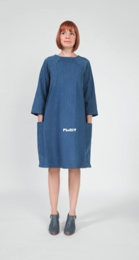 In The Folds - Rushcutter Dress - 001 - Size A-J