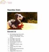 Melissa Mall - Mauritius Dodo