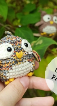 Toys by Valerie - Valerie Burova - Owl and  Sparrow - Free