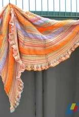 Butjenter Deern Shawl by Elke Borchert-German-Free