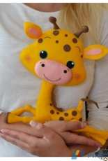 Rukodelion Giraffe Felt Pattern Russian - Free