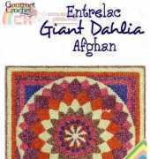 Gourmet Crochet - Carolyn Christmas Designs - Carolyn Christmas - Entrelac Giant Dahlia Afghan