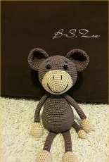 Brown monkey