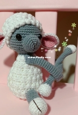 [Finished craft] Crochet Sheep