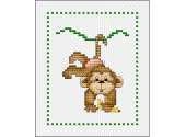 Ellen Maurer Stroh EMS - Babybook Zoo Motif Monkey