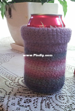felted can holder