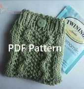 Cecile Aschwanden Sencha - Lace Knit Tea Bag Cosy