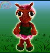 Delicious Crochet - Paola Navarro- Abby the Ant
