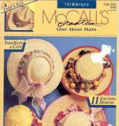 McCalls Creates Trimmings 14122 One Hour Hats