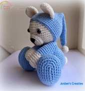 Ambers Creaties - Bear in pajamas / Bear in pyjamas - Free
