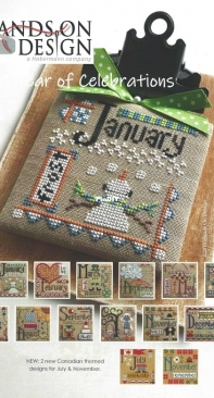 Hands On Design hd-167 - A Year of Celebrations XSD