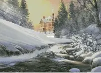 Wooden House - In Winter by Tanya Abushina - Free