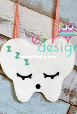 E and Me Designs - ITH Tooth Fairy Bag Door Knob Hanger
