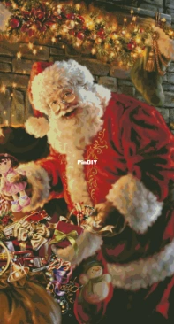 HAED HAEDJG 9823 Filling the Stocking by Dona Gelsinger