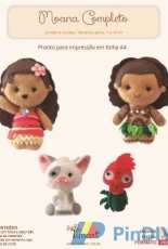 Timart - Fátima Barbosa - Moana Completo - Felt - Portuguese