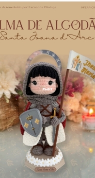.Ferpi Crochet - Fernanda Pitaluga - Alma de Algodão - Juana de Arco - Portuguese