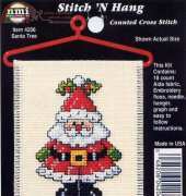 Needle Magic Inc. NMI Stitch N Hang 4206 - Santa