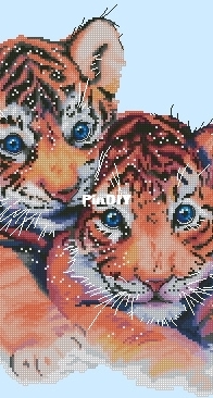 Little tigers by Nadezhda Gavrilenkova XSD
