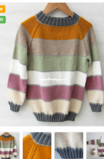 Hobbii-Desig Go Handmade-Amy Raglan Sweater-Little Ones & Tweens-Dutch-Free.