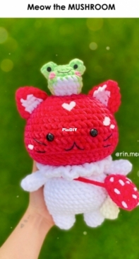 RIN Crochet - rin.meow21 - Linh Dang - Meow the Mushroom