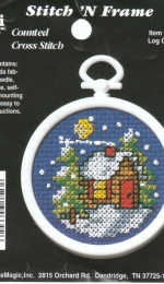 Needle Magic Inc. NMI Stitch N Frame 3302 - Log Cabin