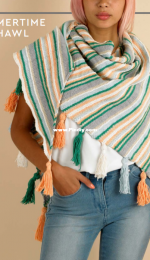 Paintbox Yarns-Summertime Shawl-by Paintbox Yarns-Free.