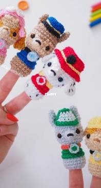 Receitas Carneirinho - Izabel Carneiro - Paw Patrol Puppet - Dedoche Parullha Canina- Portuguese