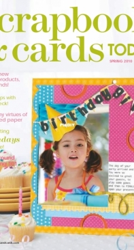 Scrapbook and Cards Today  Issue 17 Spring 2010