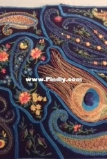 un sac broderie et couture