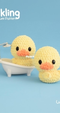 WooliGT /Wooli Amigurumis - Paola Arevalo - Duckling